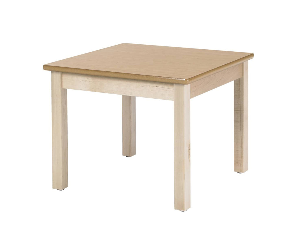 Square Laminate Top Wood Table L65237