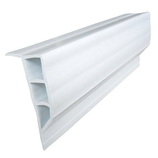 White PVC Full Face Profile - 16 Roll R491841