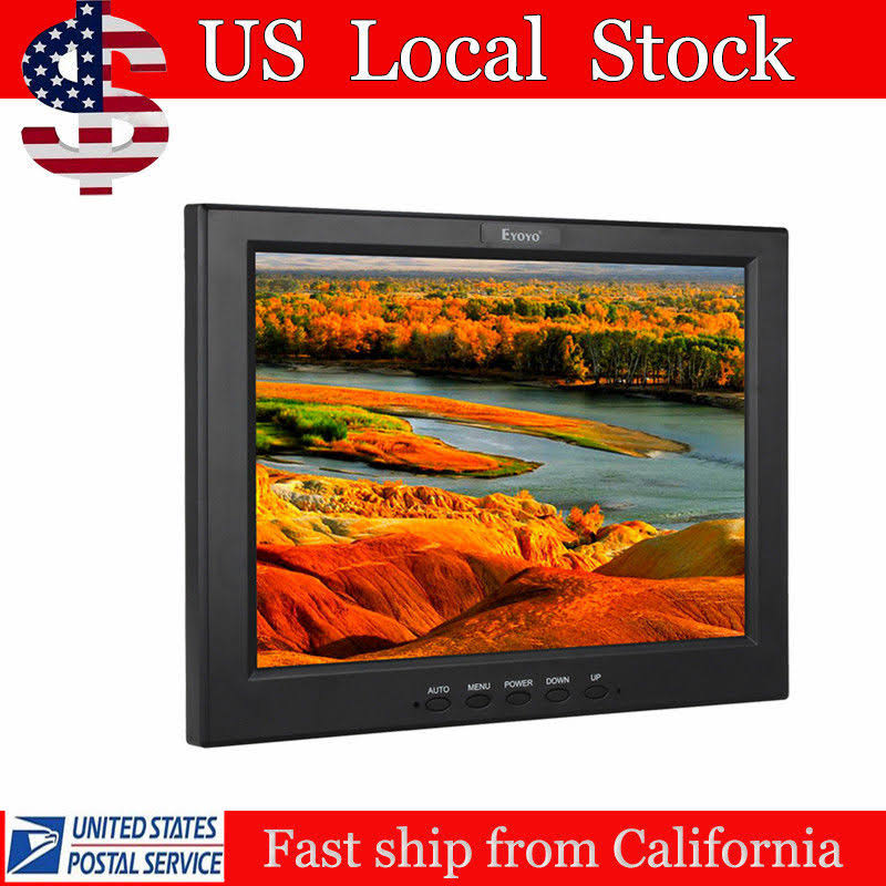 12x22 HDMI BNC VGA USB LCD Color Monitor U4595