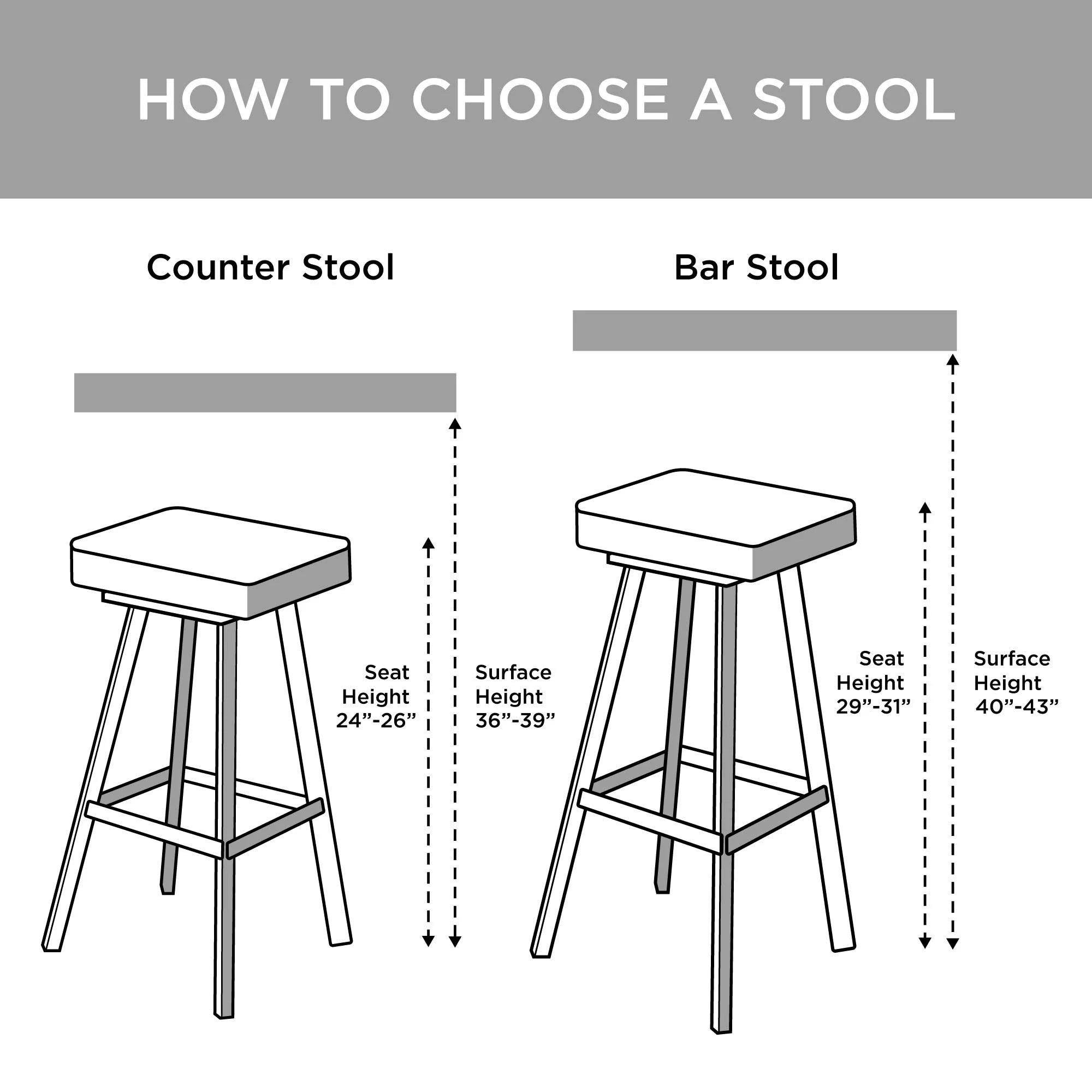 Linen 27-inch Counter Stool D373