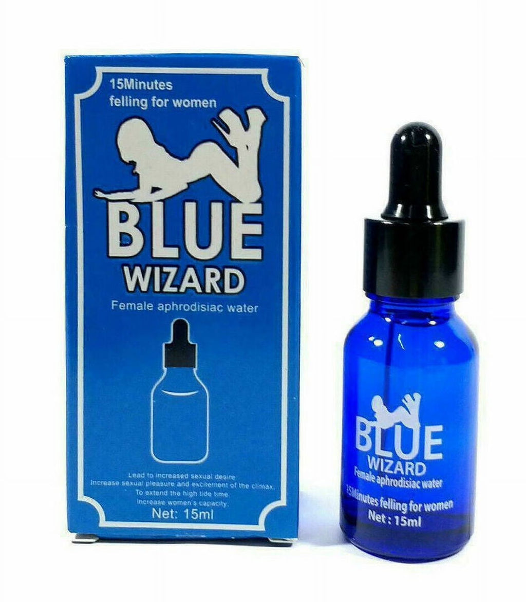 Blue Wizard Sex Liquid Drops for Women Enhancement -15 Ml K4954
