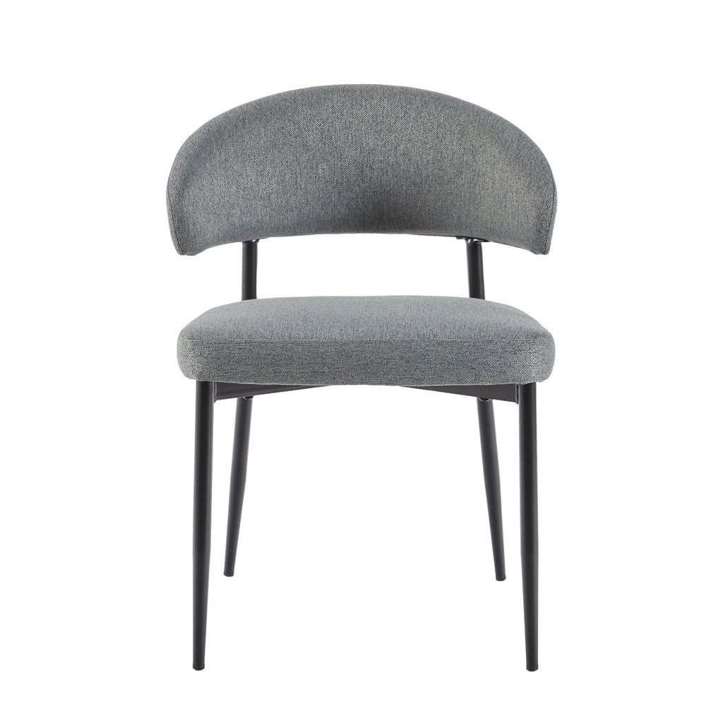 Charcoal Upholstered Dining Chair, Set of 2 W953212
