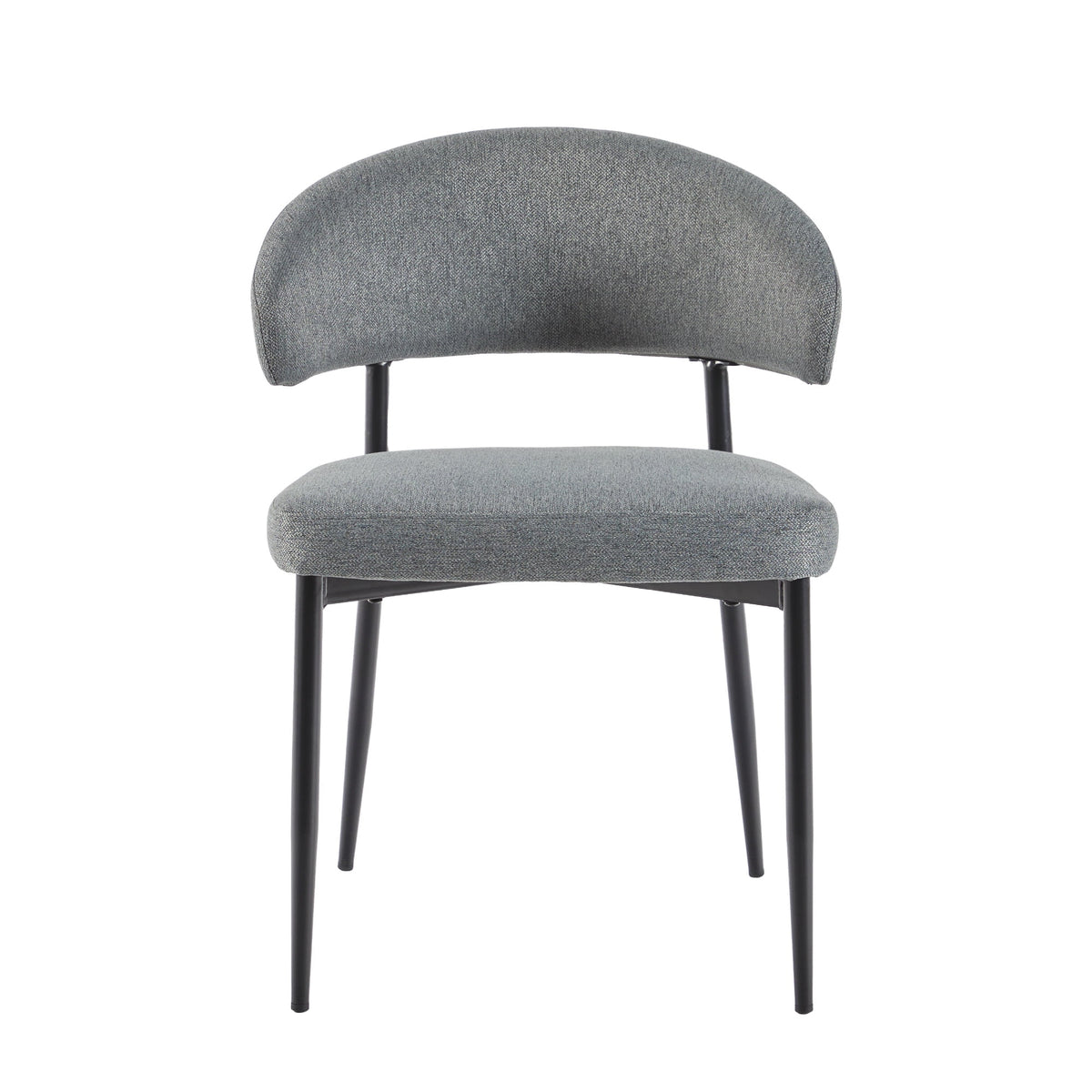 Charcoal Upholstered Dining Chair, Set of 2 W953212