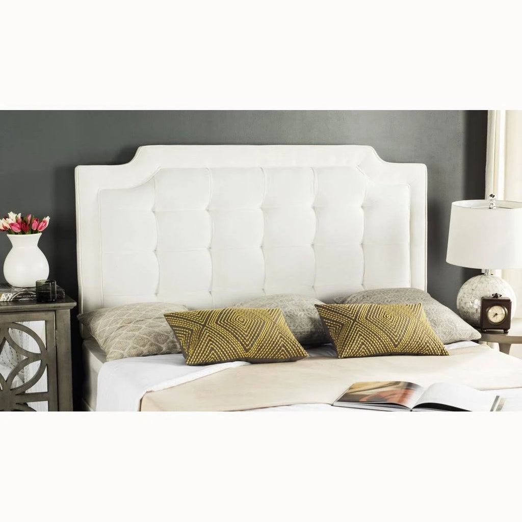 Hemp Tufted Linen Full Headboard C397899
