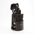 30 Piece Knife Set Black Q382