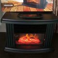 3D Electric Fireplace, 1000W Small Air Heater W164654