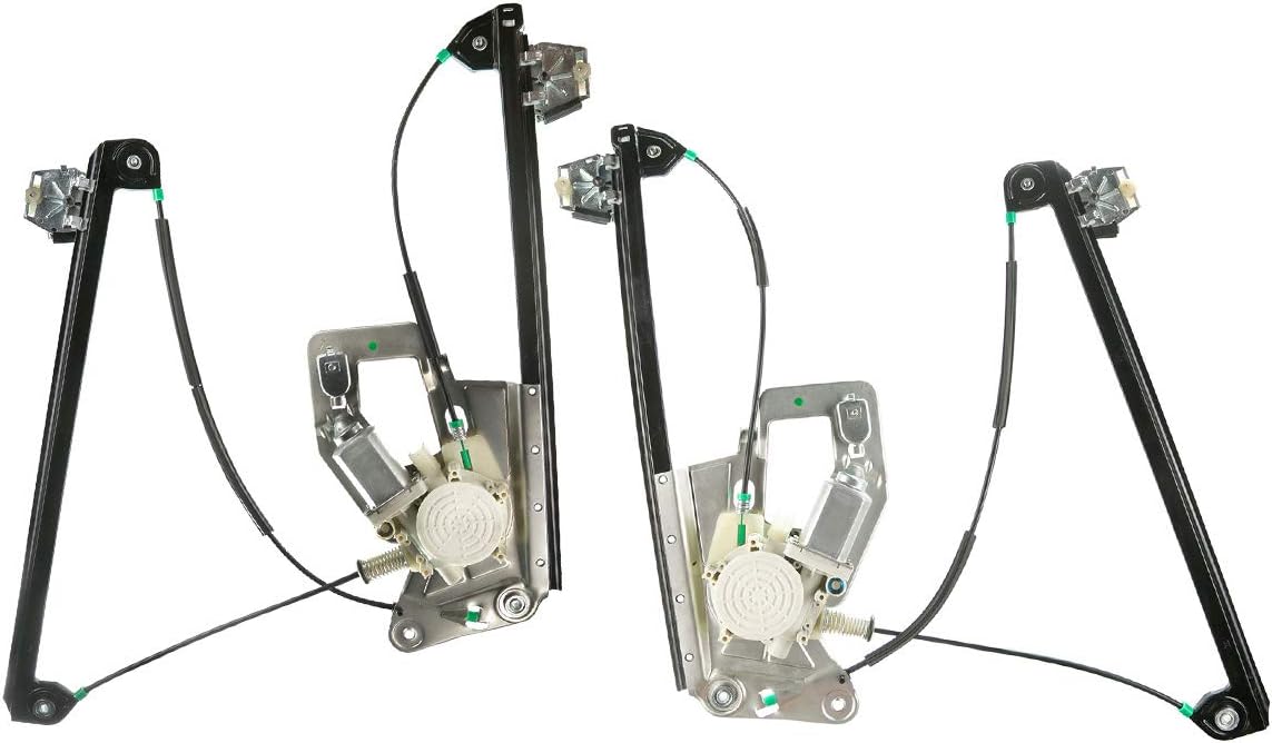 Power Window Regulator with Motor Front Left Driver Side Pack of 2 X508