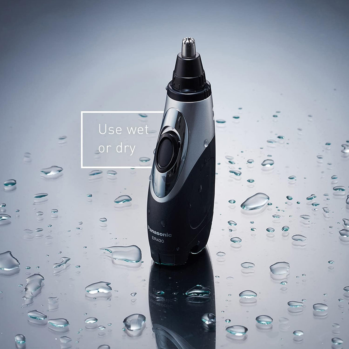 Men's Nose & Ear Hair Trimmer with Vacuum Cleaning System A757