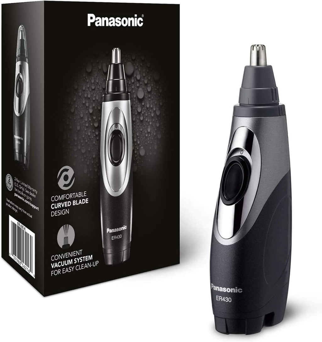 Men's Nose & Ear Hair Trimmer with Vacuum Cleaning System A757