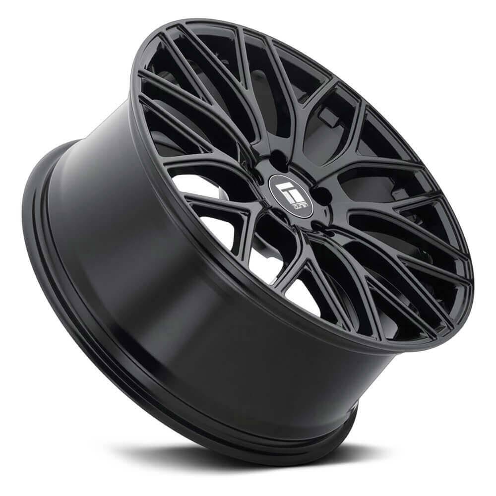19x8.5 5x112 35mm Gloss Black Wheel B2485