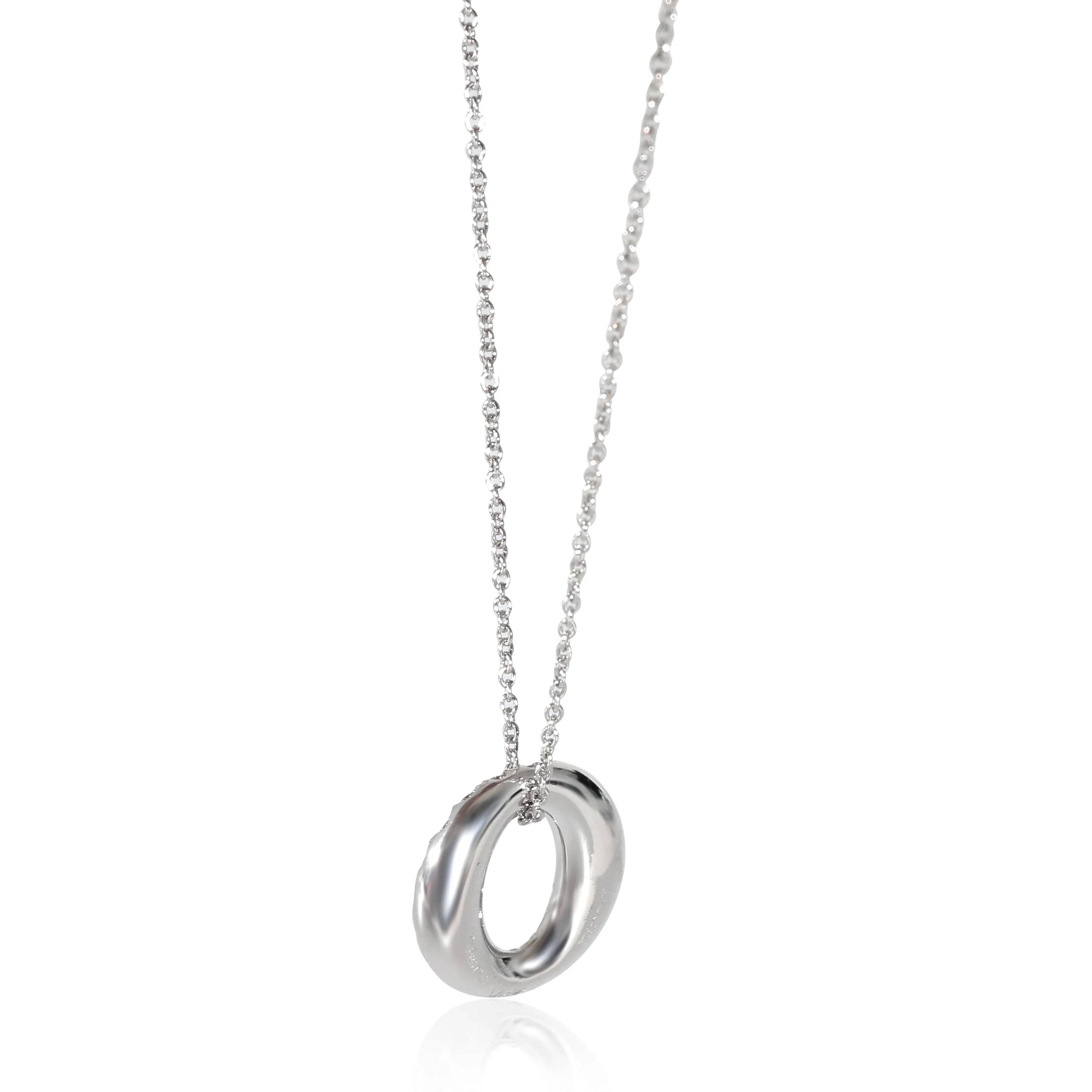 Diamond Circle Pendant in Platinum 0.75 CTW G781
