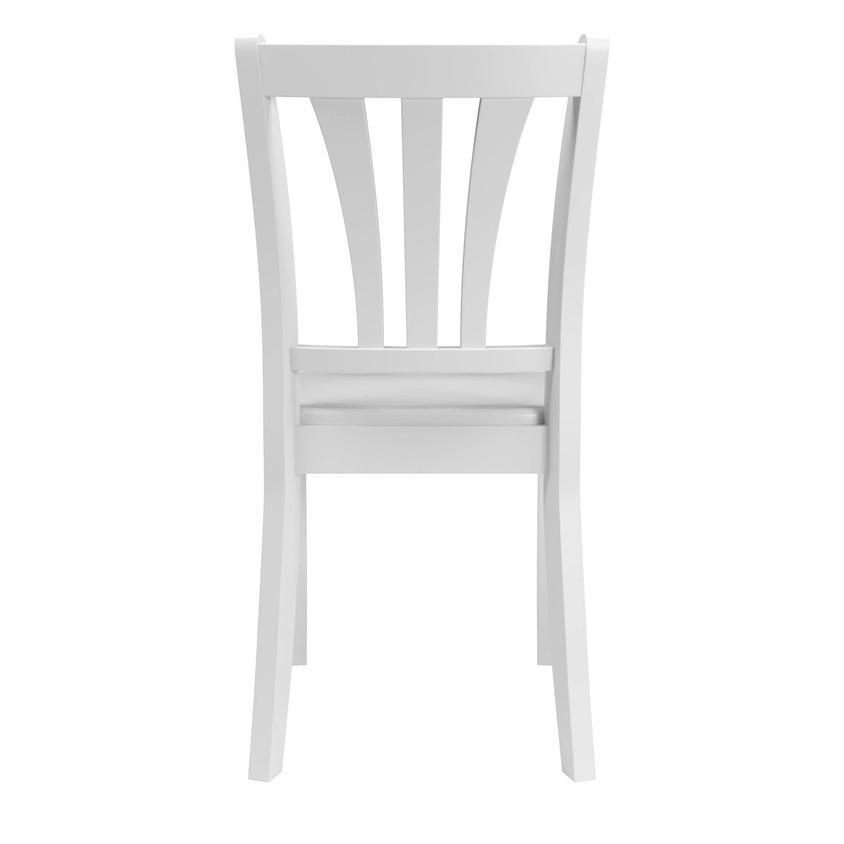 Cappuccino Stained Solid Wood Dining Chairs (Set of 2) A2912