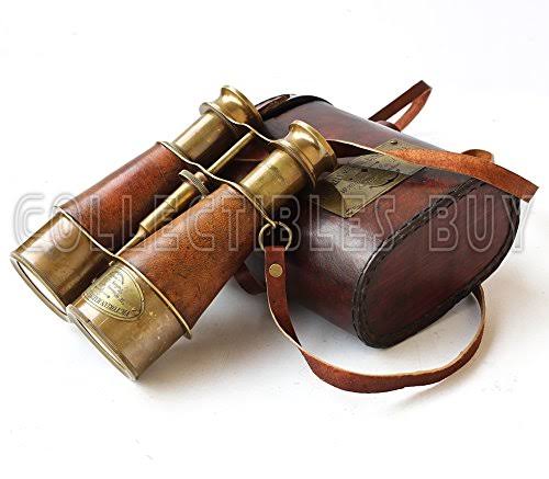Brass Leather Binoculars M31966