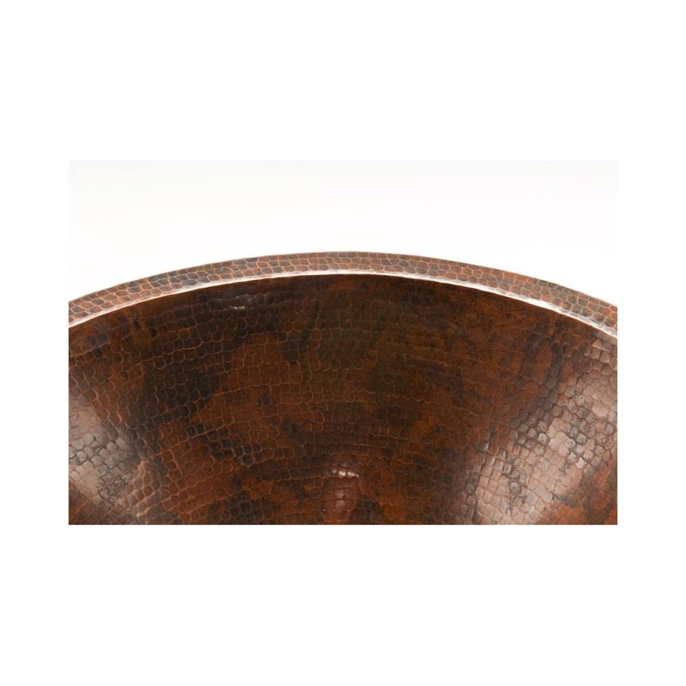 Hammered Copper Bathroom Sink V80775