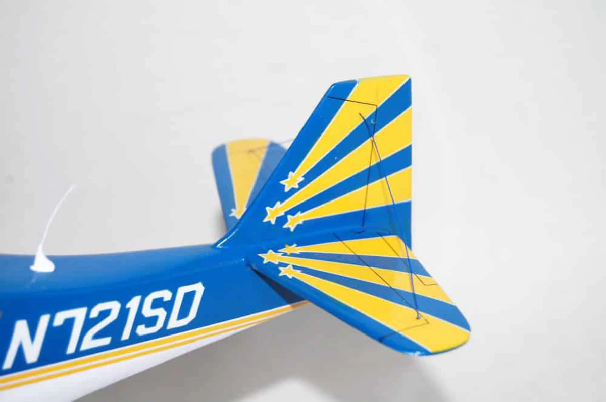 Blue and Yellow Model E370