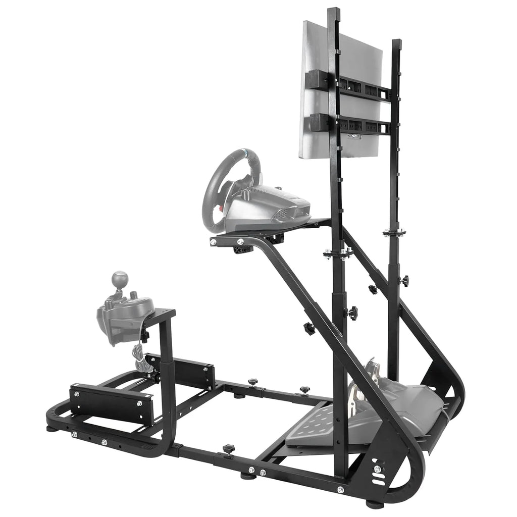 Racing Simulator Cockpit Wheel Stand with Monitor Stand O662527