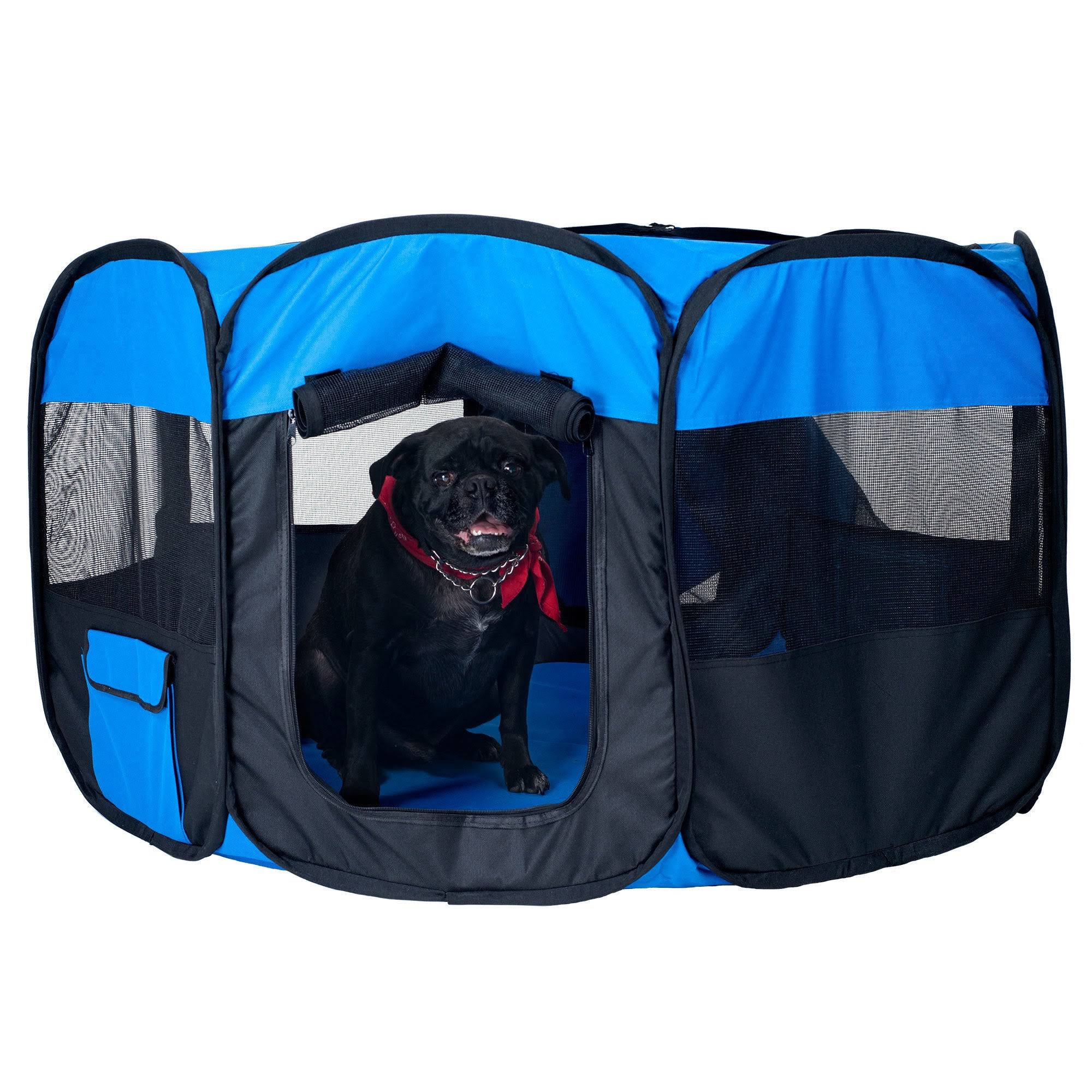 Pop-Up Pet Playpen with Canvas Carry Bag P339