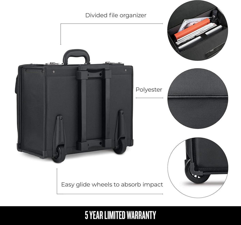 Black Rolling Catalog Case D520825