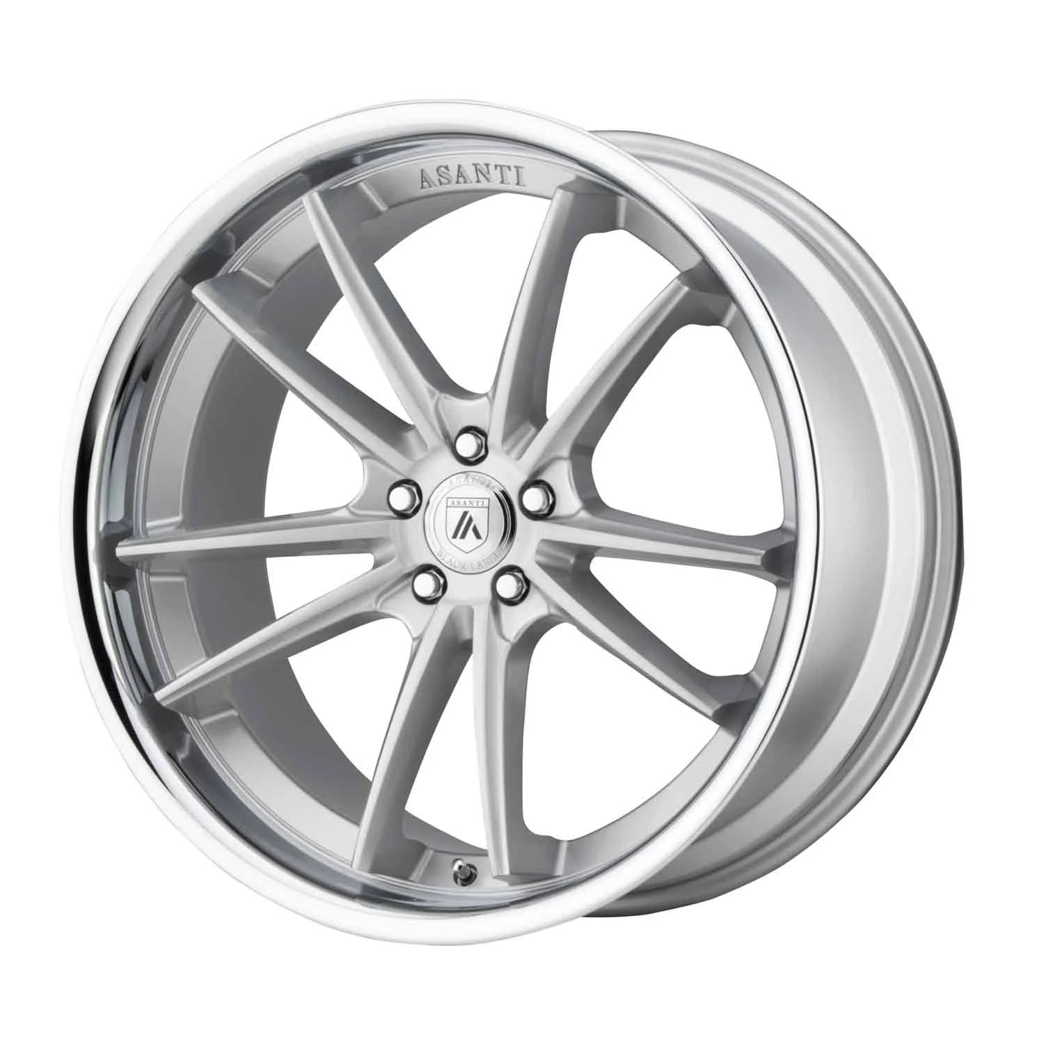 22x10.5 Silver Wheel with Chrome Lip K870