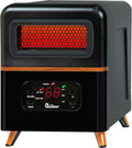 Black Hybrid Infrared Space Heater S3606