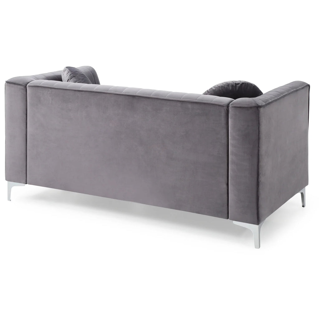 Gray Loveseat C421865