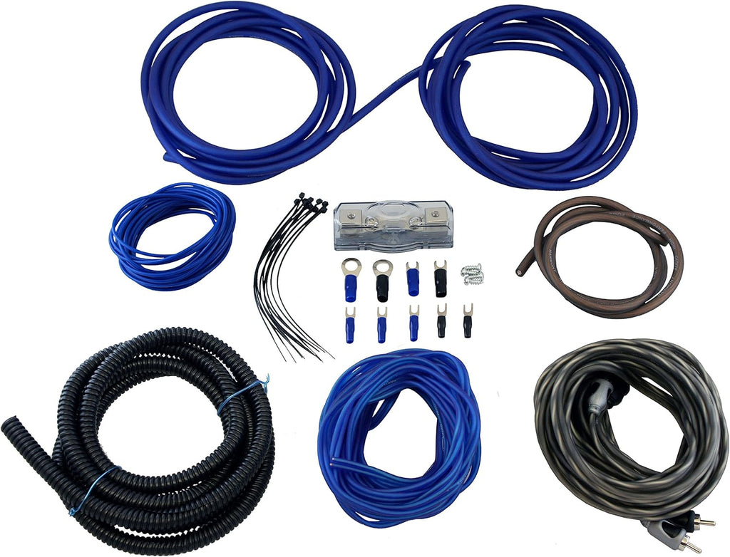 6.75 Loaded Sealed Sub Box Bundle with Amplifier & Amp Kit A59441
