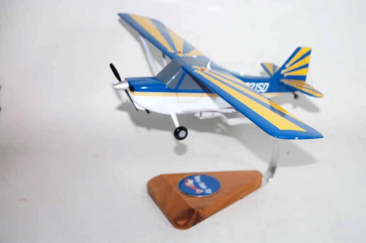 Blue and Yellow Model E370