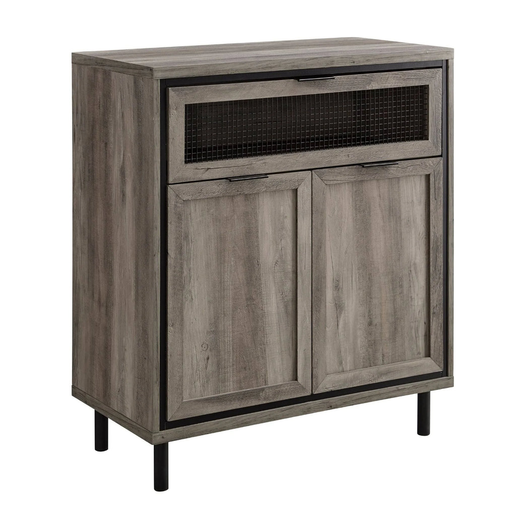 2-Door Accent Cabinet - Grey Wash Z5484