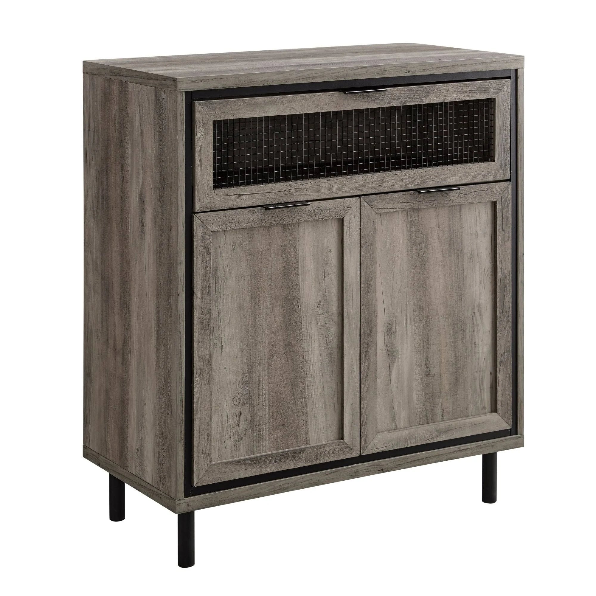 2-Door Accent Cabinet - Grey Wash Z5484