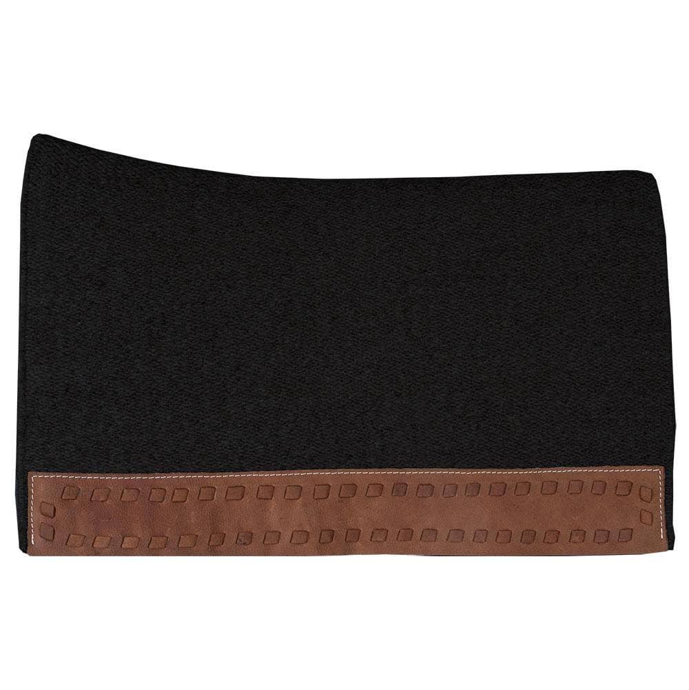 Contoured Saddle Blanket Black H17381