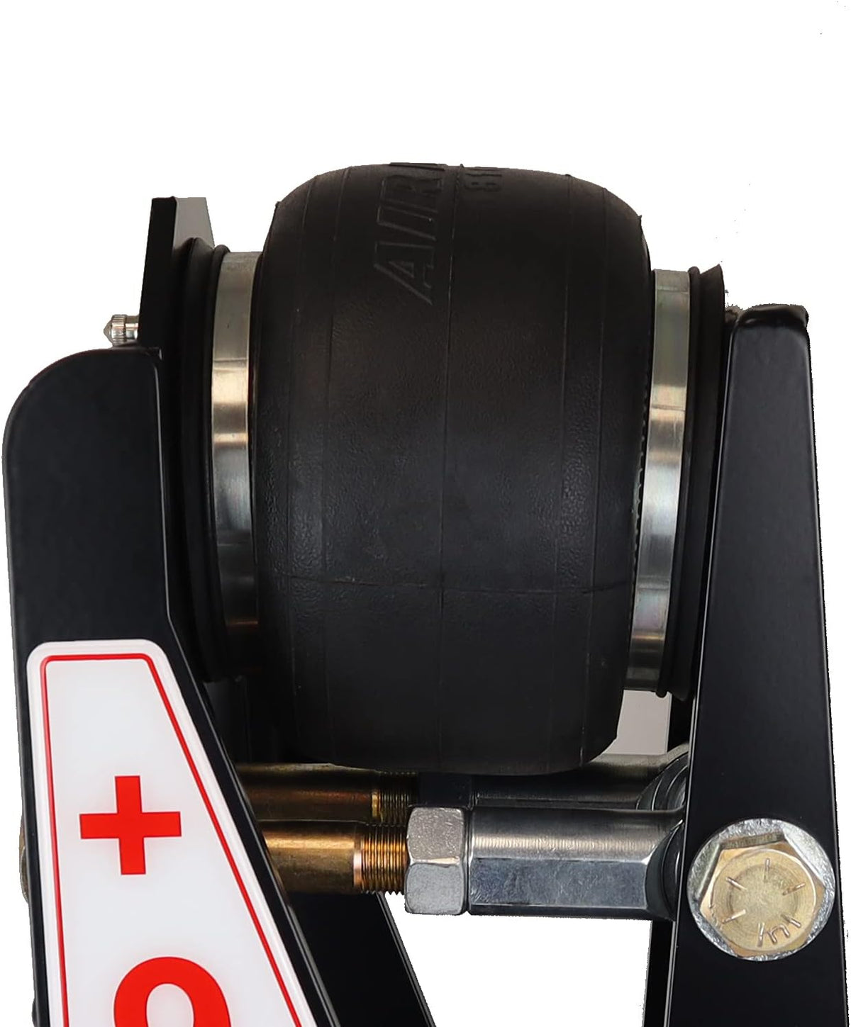 Gooseneck Air Hitch & Coupler, Round 3-15/16" Angled Pin 30K Coupler 9" Offset K905866