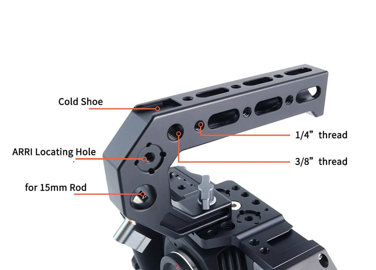 Cage Kit 5 for Blackmagic Pocket Cinema Camera 6K/4K C672