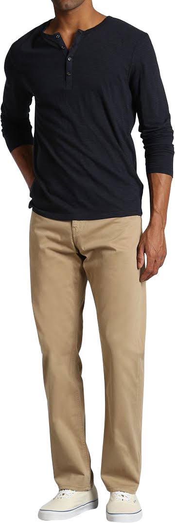 Men's Relaxed Straight Pant - British Khaki - 38x30 L50762