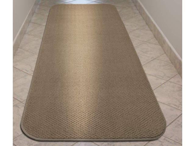 Camel Tan Skid-Resistant Carpet Runner 14 ft. x 27 in. O557
