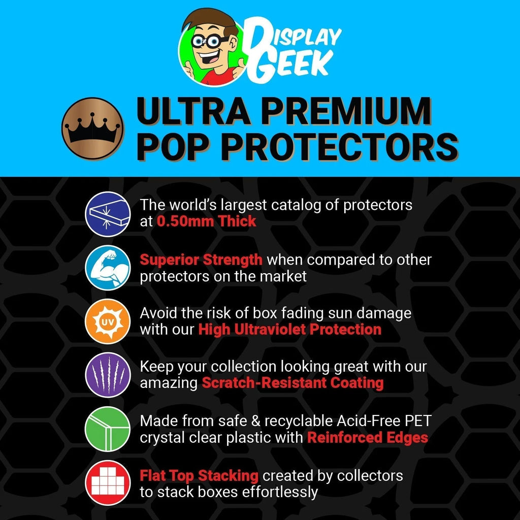 2 Pack Pop Protector for Funko Pop N8682