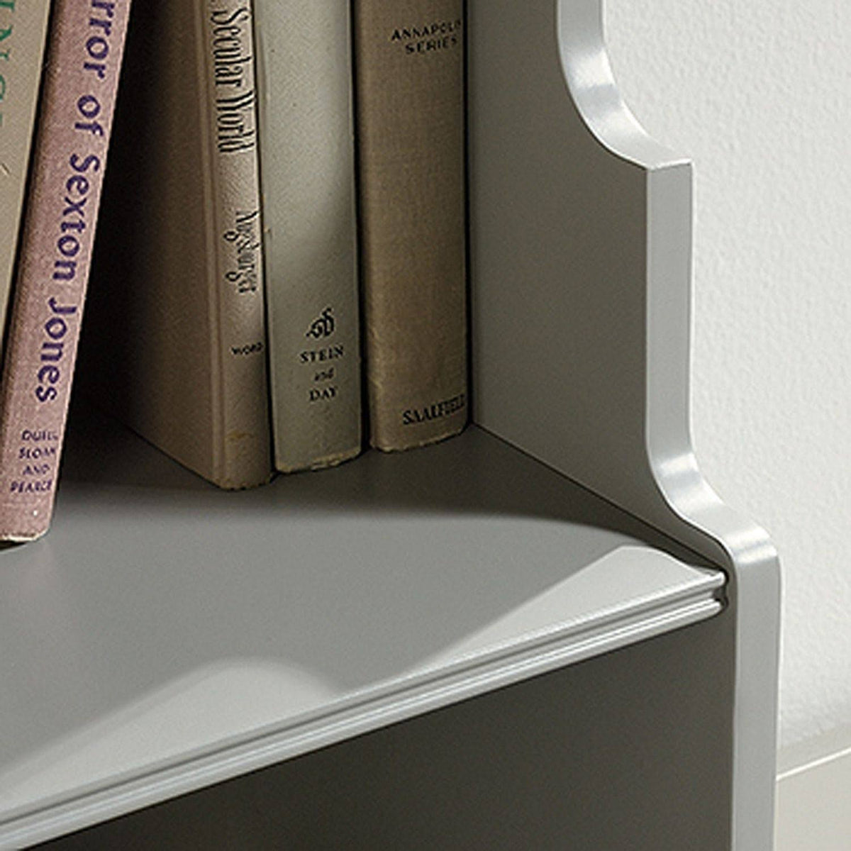 Gray 2-Shelf Accent Bookcase R395824