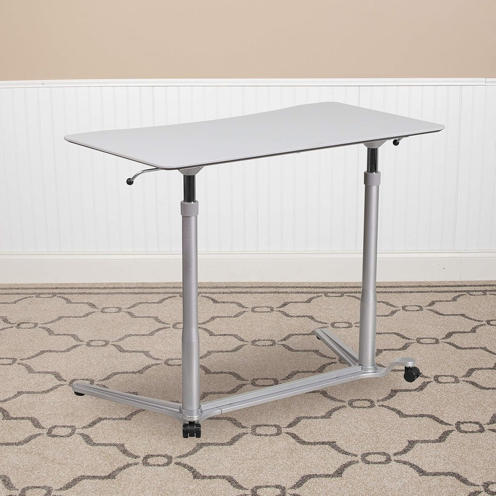 Black Ergonomic Computer Desk D1627