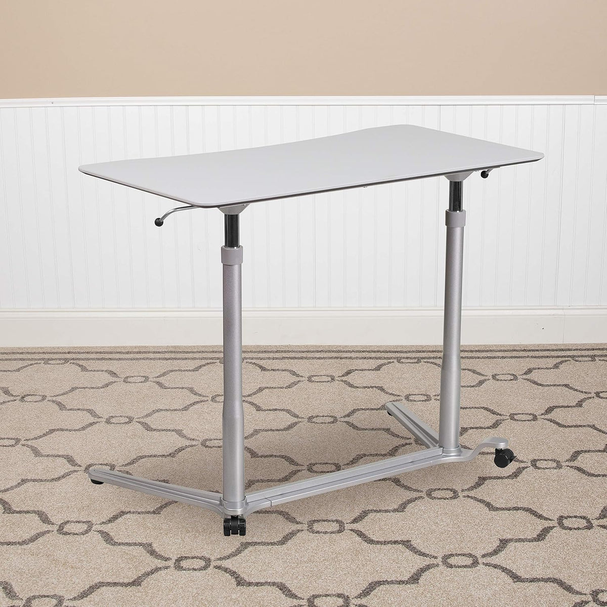 Black Ergonomic Computer Desk D1627