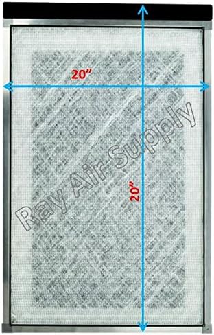 20x20 MicroPower Guard Air Cleaner Replacement Filter Pads (3 Pack) White G277033