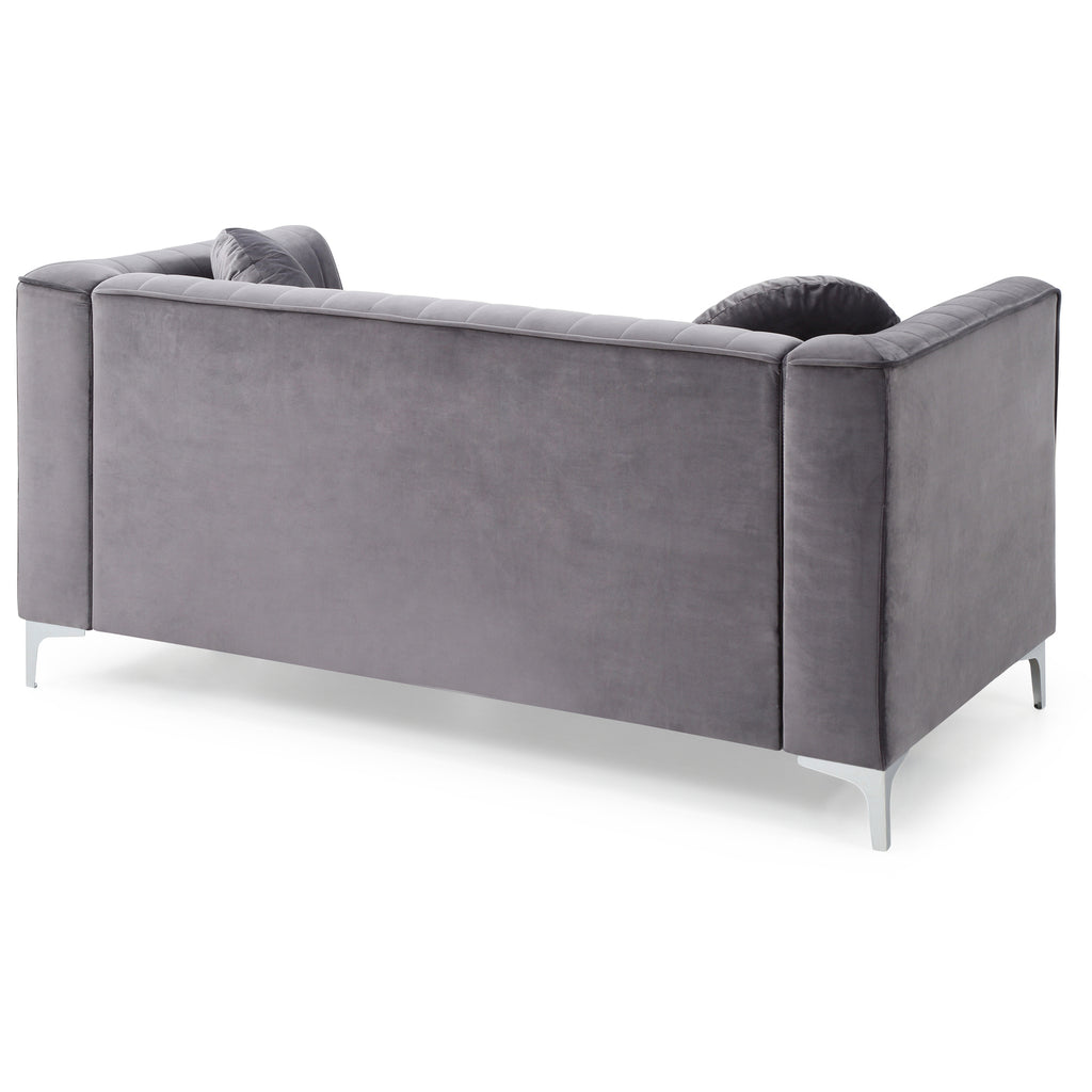 Gray Loveseat C421865