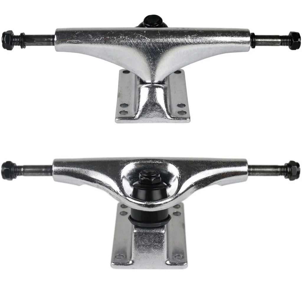 8.0" Natural Skateboard Complete with Silver Trucks and Black Wheels C56027