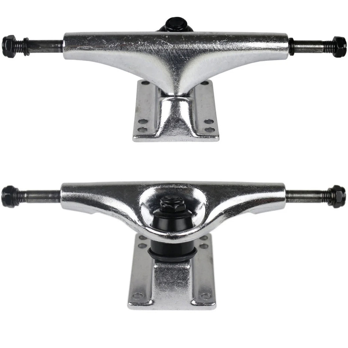 8.0" Natural Skateboard Complete with Silver Trucks and Black Wheels C56027