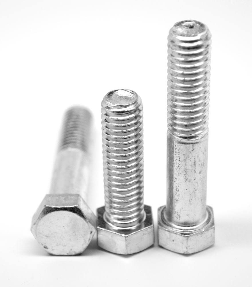 M20 x 2.50 x 180 mm Coarse Thread Hex Cap Screw Stainless Steel 18-8 O217