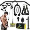 LAT Pull Down Cable Machine Attachments with Loading Pin, Handle and Tricep Rope N335112