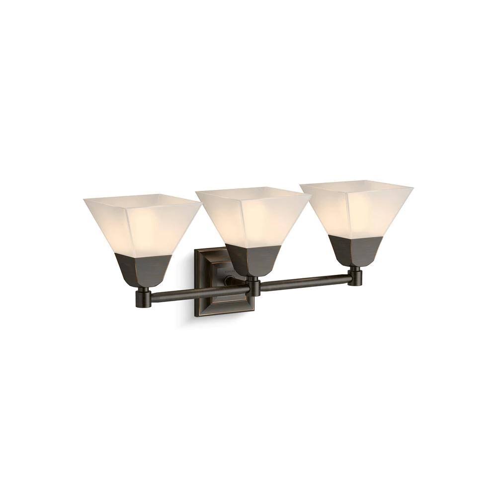Oil Rubbed Bronze 3-Light Sconce D509