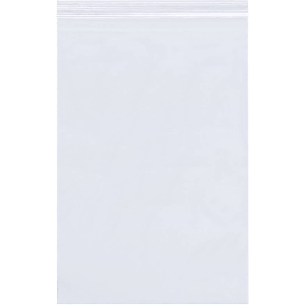 10 x 24 in. 4 Mil Reclosable Poly Bags D9468