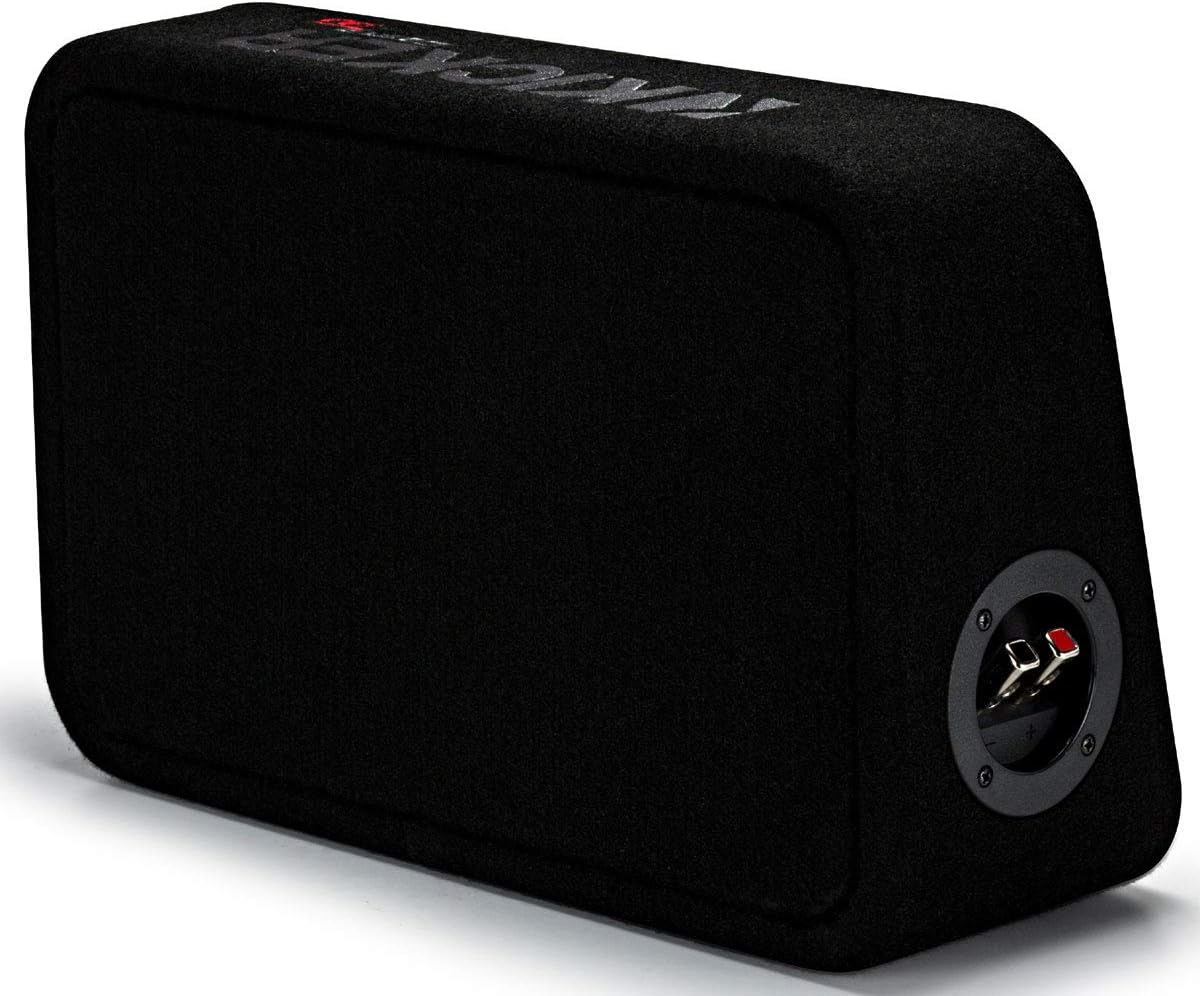6.75 Loaded Sealed Sub Box Bundle with Amplifier & Amp Kit A59441