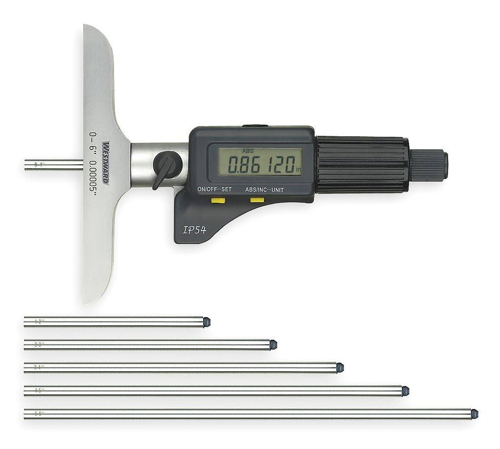 Depth Micrometer, 0 to 6 A926275