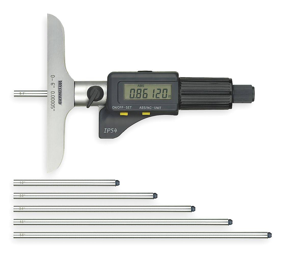 Depth Micrometer, 0 to 6 A926275