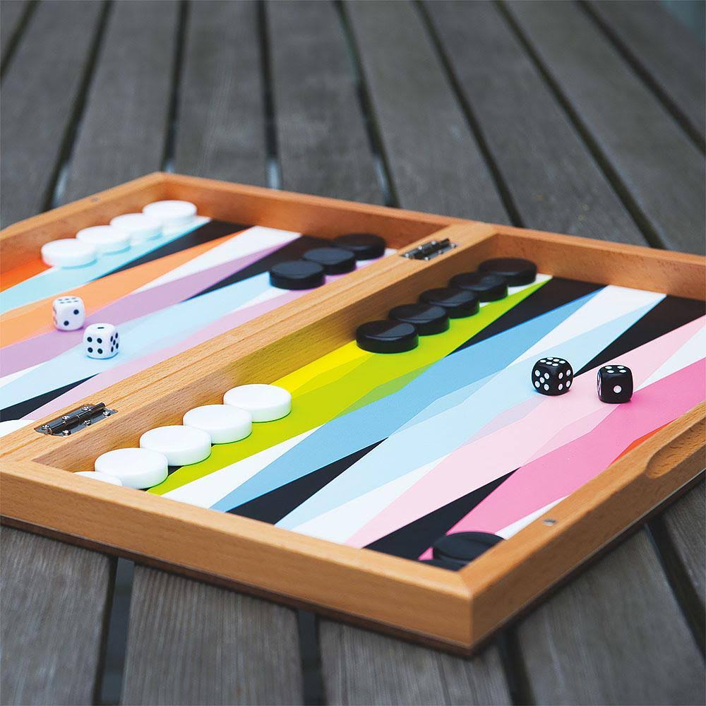 Colorful Backgammon Set Z96278